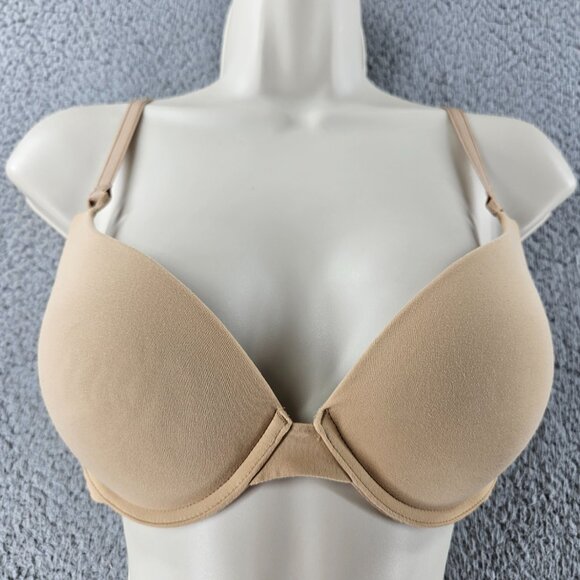 Soma Bra Womens 34D Beige Embraceable Tailored Push Up Underwire - Picture 1 of 12